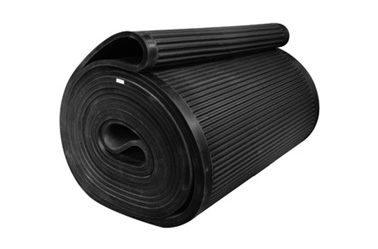 Rubber filtering belts